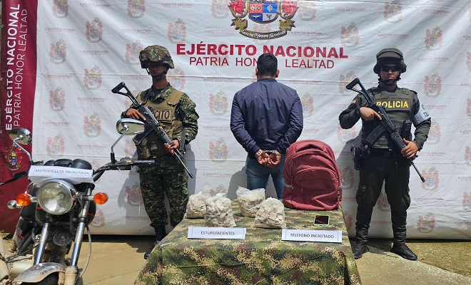 capturado en el carmen con base de coca