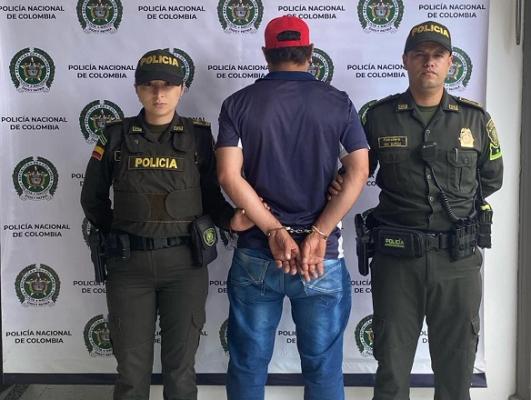 Capturado mediente orden judicial en el municipio de Villamaría