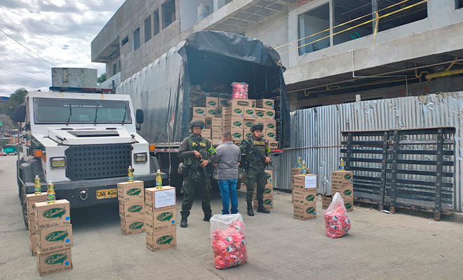 Un cargamento que habia sido hurtado en Chachagui Nari&ntilde;o fue recuperado en el Cauca.
