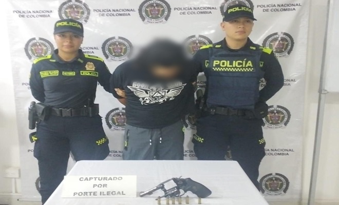 Ofensiva contra el porte ilegal de armas de fuego en Valle de Aburrá