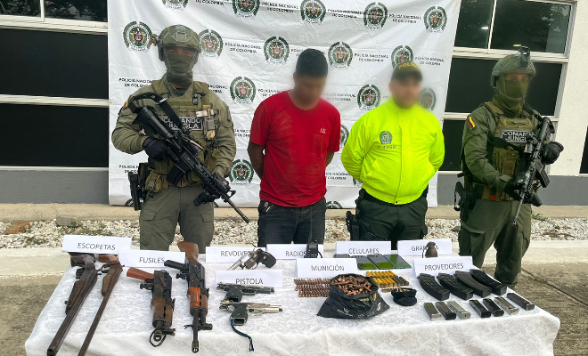 Contundente golpe al Clan del Golfo en el Magdalena tras operación conjunta de la fuerza pública.