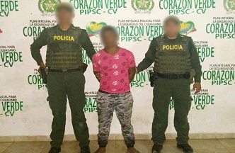 La captura se llevó a cabo en el barrio Miraflores de esta localidad