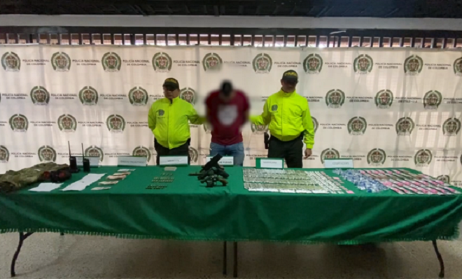 Capturado en comuna Robledo de Medellín en poder de armas de fuego ilegales 