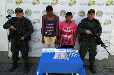 En lo operativos se logró la incautación de 1.391 dosis de estupefacientes