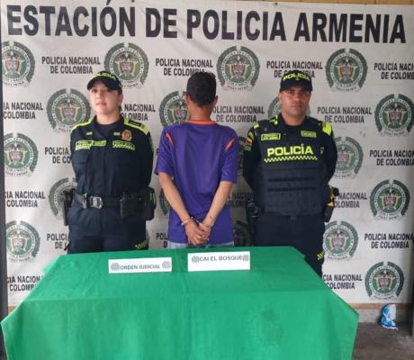 en el barrio Miraflores sector de la carrilera fue capturado