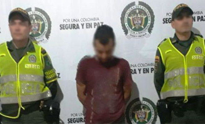 En-el Meta-la Policía Nacional-sorprendido-a-un hombre-transportando-munición ilegal