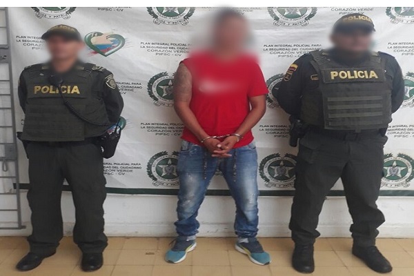 Capturado fue dejado a disposición de la Fiscalía 25 seccional de Planeta Rica