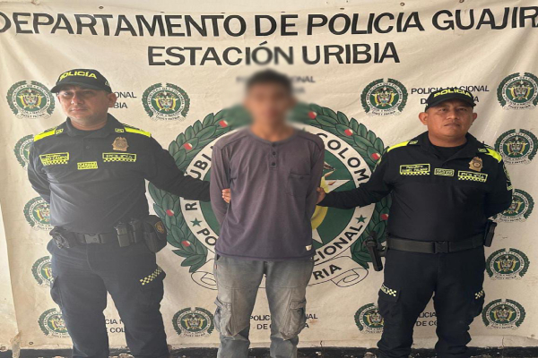 En Uribia, es capturado por homicidio agravado