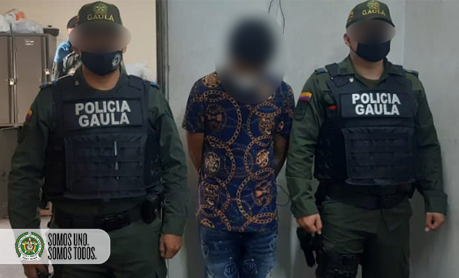 capturado por extorsión