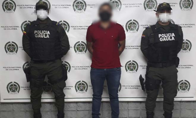 capturado por extorsión