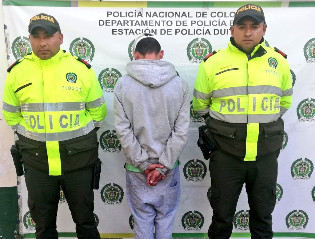 Capturado en Paipa por hurto