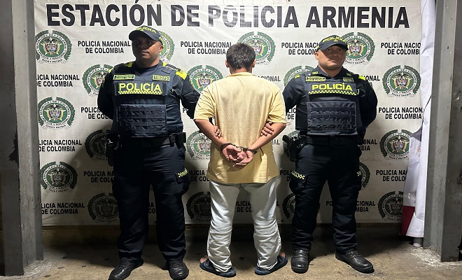 Capturado hombre en Armenia por violencia contra un animal