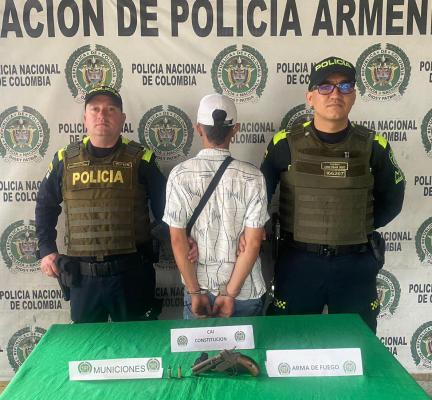 Dejado a disposición de autoridad competente