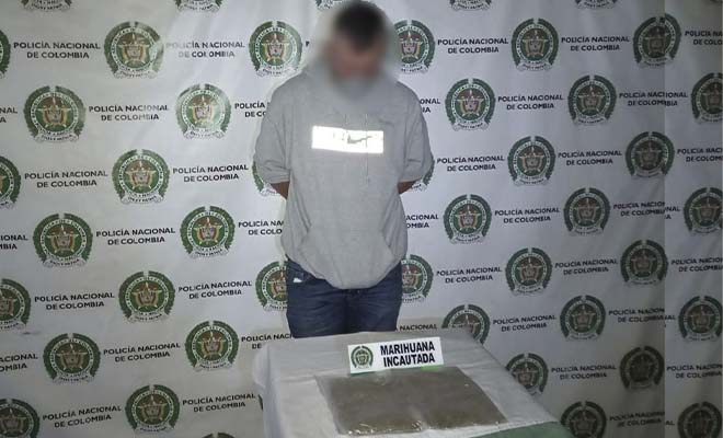 capturado por trafico de marihuana