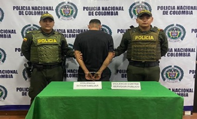 El hombre fue dejado a disposición de la autoridad competente