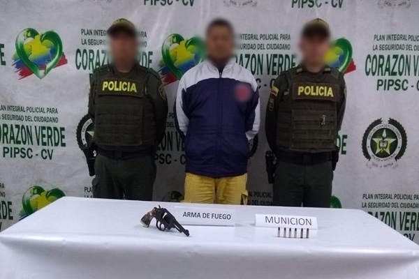 La acción policial se llevó a cabo en zona rural del municipio de Chinú