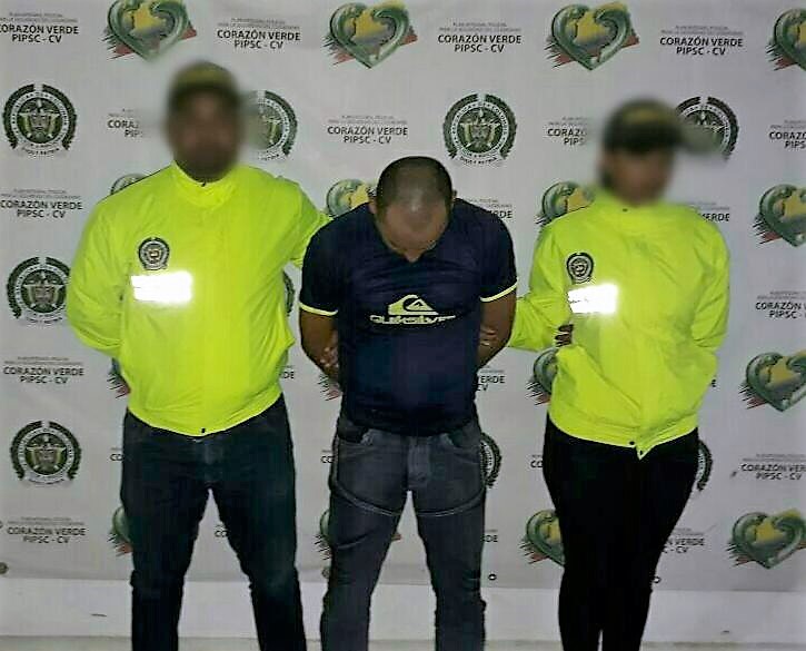 La captura se realizó en un café internet del barrio soledad 2000.  