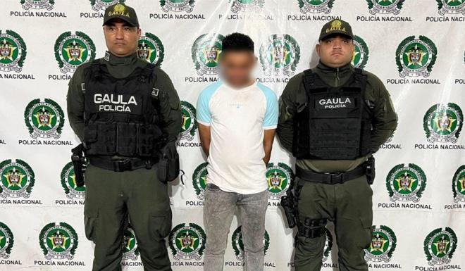 Capturado presunto extorsionista vinculado a "Los Costeños" en Barranquilla