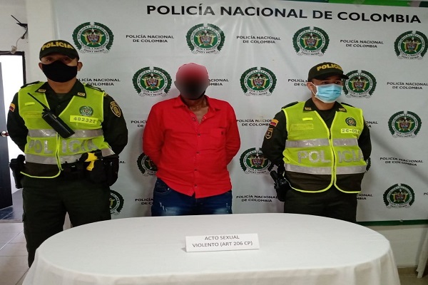 Capturado por acto sexual abusivo con menor de 14 años de edad