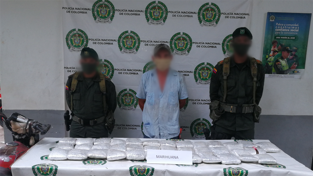 captura-estupefaciente-plan choque-marihuana-zona bananera-magdalena-contra jíbaros-goesh-carabineros colombia