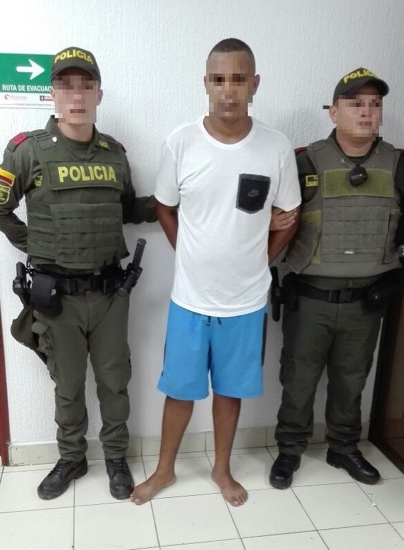  En el sector del Vietnam fue capturado en flagrancia un ciudadano con 23 dosis de marihuana