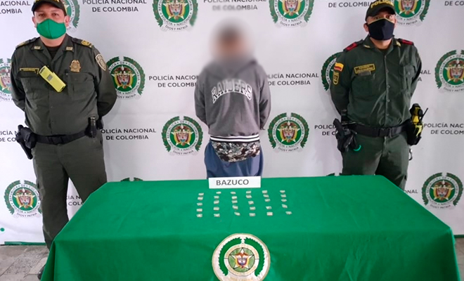 718 capturados por tráfico de estupefacientes en lo corrido del año