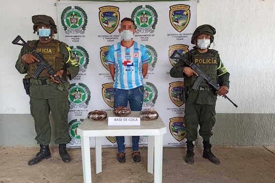 Capturado con más de tres mil dosis de cocaína en un vehículo