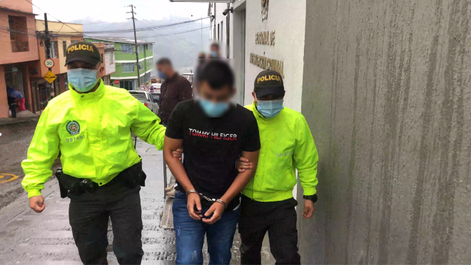 Capturado hombre que hacía parte del cartel de los más buscados en Manizales