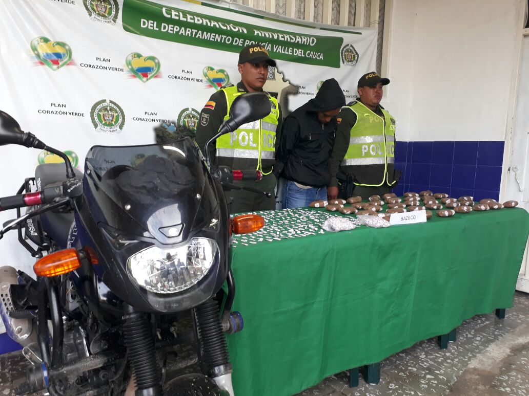 Capturado en un entorno educativo con droga