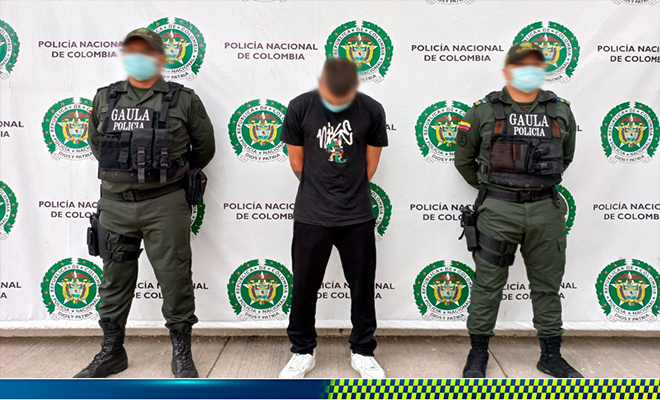 capturado a un extorsionista