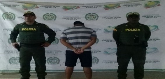 persona caprurada municipio de Momil