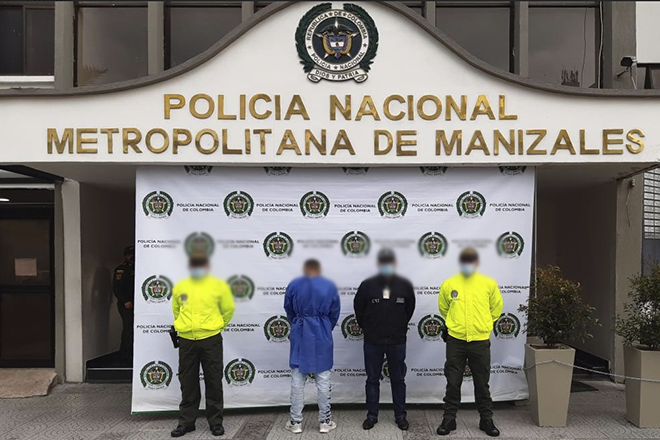 Mediante orden judicial capturamos un hombre por el delito de homicidio en Manizales