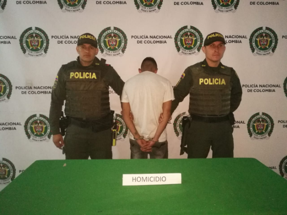 Capturado por el delito de homicidio