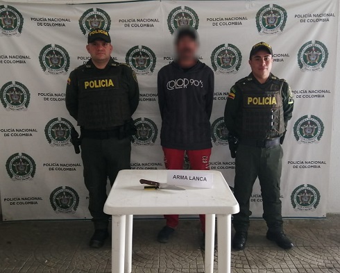 Hombre fue capturado por el delito de homicidio