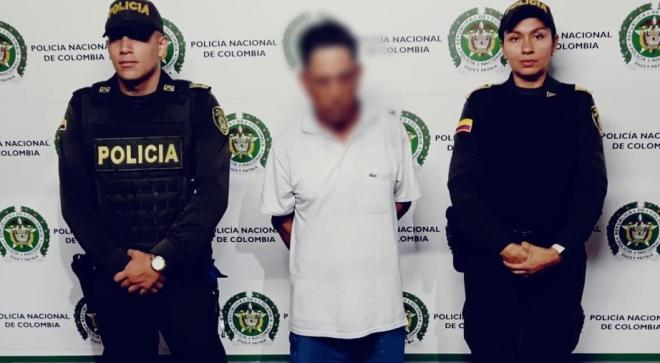 Fue capturado gracias a la rápida intervención de la comunidad y la patrulla del cuadrante.