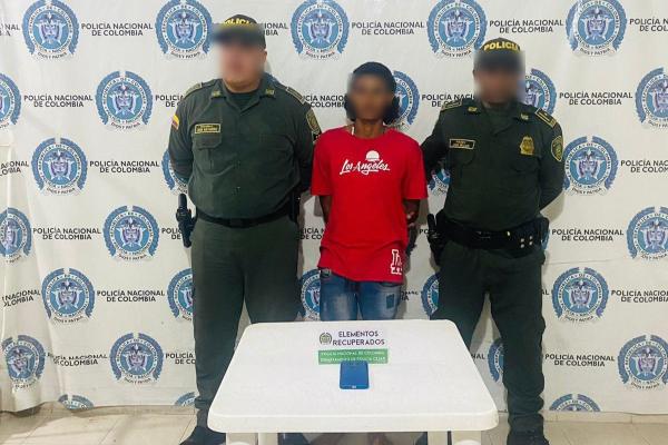 Capturado por hurto en Valledupar