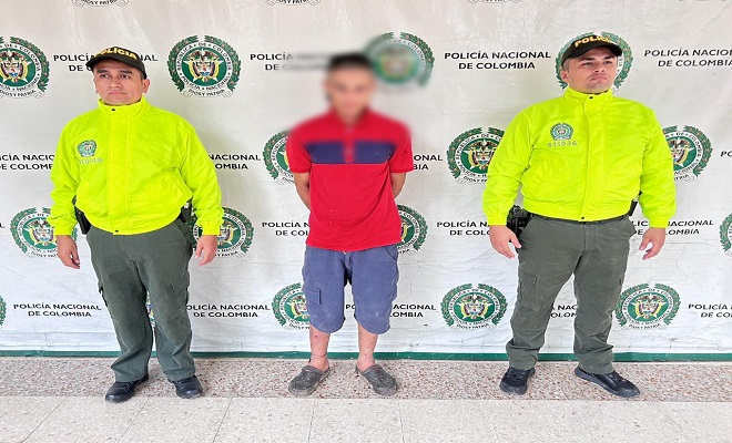 Capturado por la Policía responsable de Hurtos a establecimientos comerciales