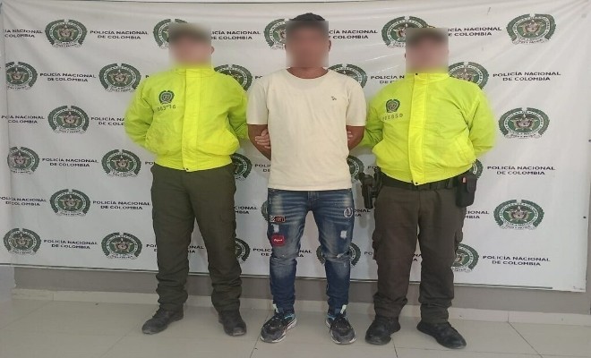 Capturado por orden judicial en el municipio del Paso, Cesar