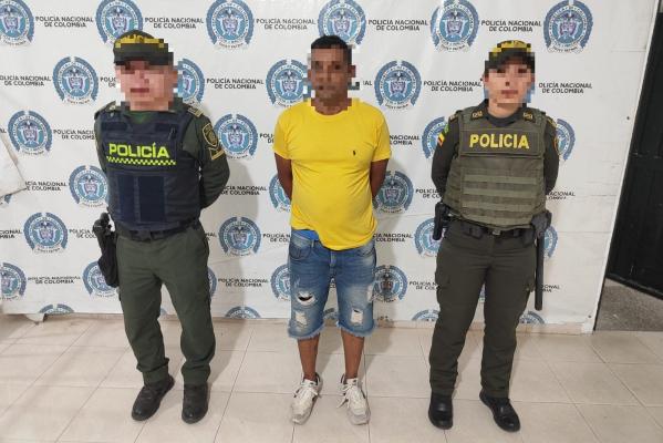 Capturado por orden judicial por el delito de violencia intrafamiliar agravado