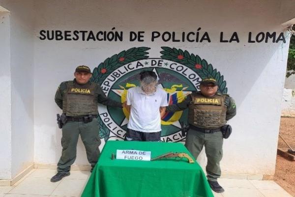 Capturado por porte ilegal 