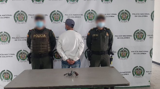 Continúan las capturas en Manizales por porte ilegal de armas de fuego