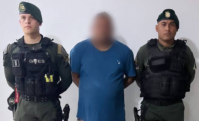 Capturado por trafico de estupefacientes 