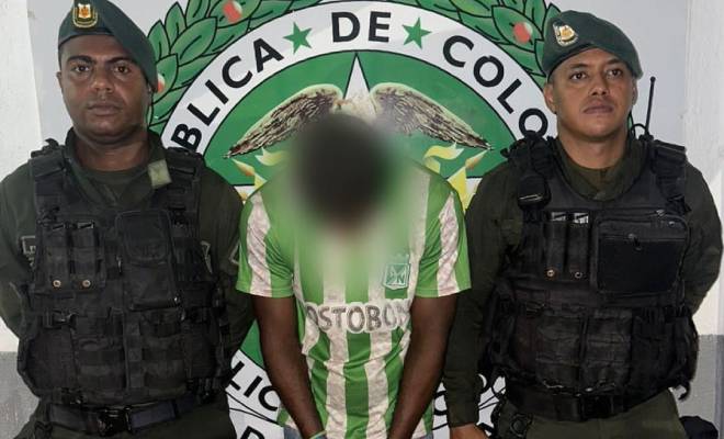 Capturado por trafico de estupefacientes 