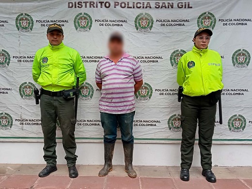 Capturado por violencia sexual