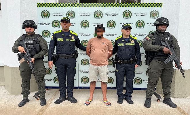 La Polic&iacute;a Nacional logr&oacute; la captura de alias &ldquo;La Mirla&rdquo;, presunto financiero de la estructura criminal Luis Jos&eacute; Solano Sep&uacute;lveda del Grupo Armado Organizado Ej&eacute;rcito de Liberaci&oacute;n Nacional (ELN).