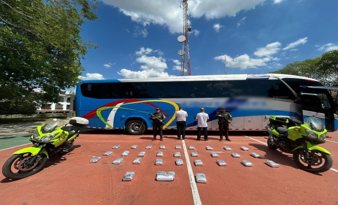 Dos ciudadanos capturados en flagrancia por el delito de tráfico, fabricación o porte de estupefacientes