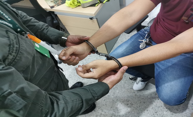 Capturado Un Hombre Por El Delito De Deserción  