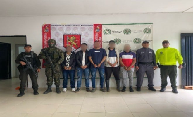 Fueron capturados por homicidio