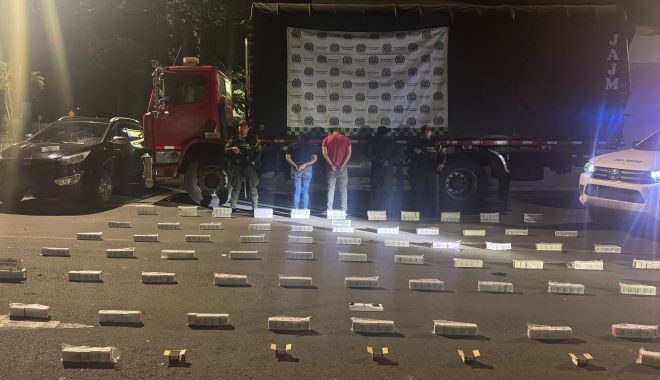 Capturados con material explosivo