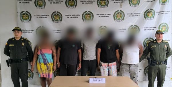 capturados integrantes de grupo delincuencial